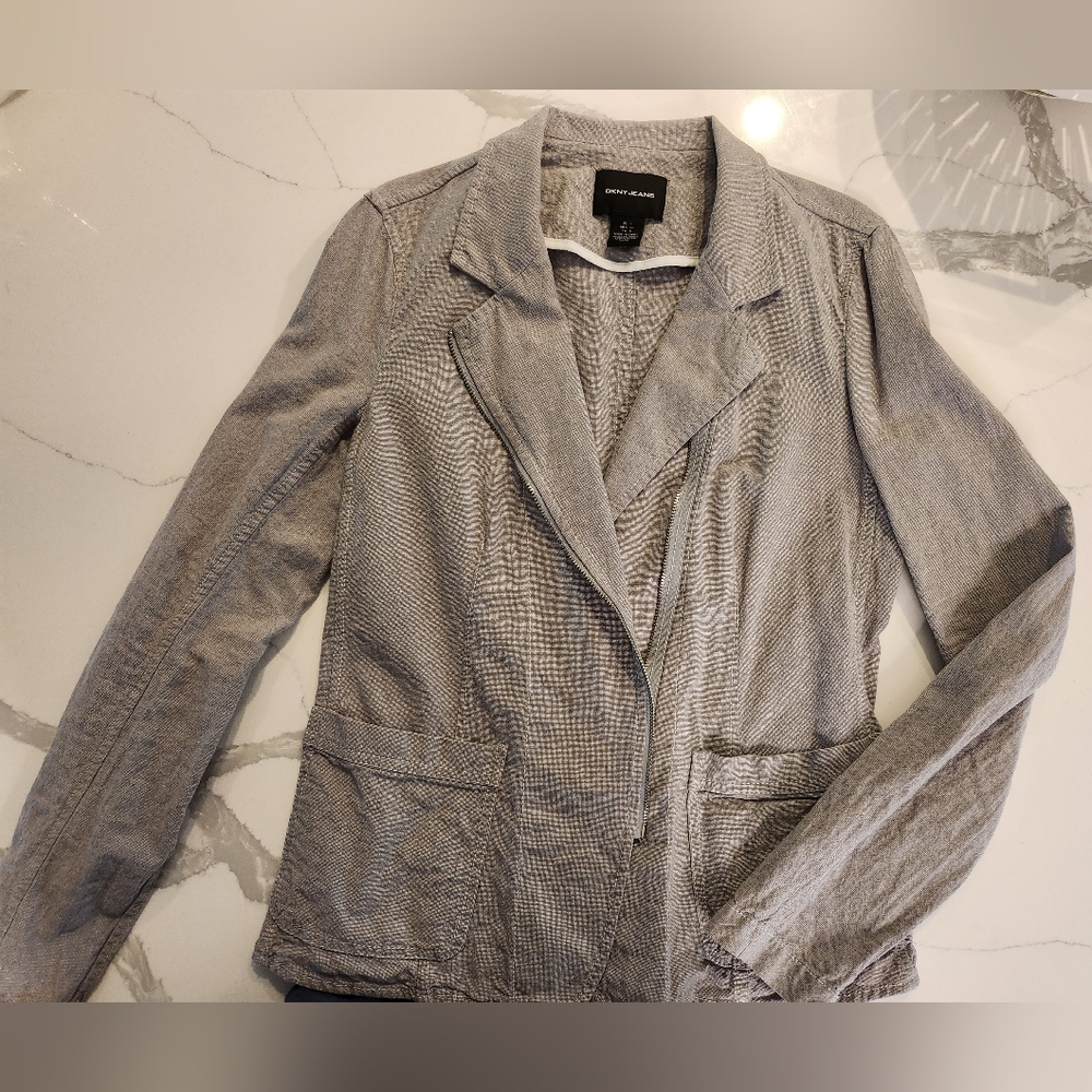 DKNY linen jacket